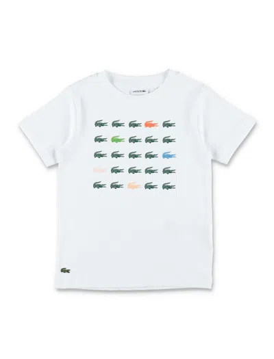 Lacoste T Shirts And Polos White