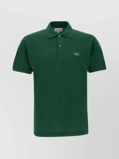 LACOSTE TAILORED COTTON POLO SHIRT