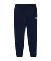 Lacoste Tapered Leg Sweatpants In Black