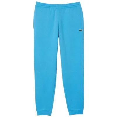 Lacoste Tapered Leg Sweatpants In Argentine Blue