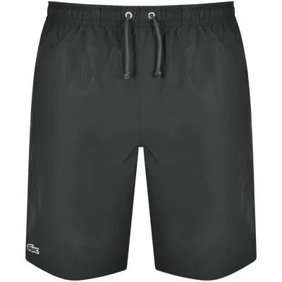 Lacoste Tech Performance Shorts Grey In Black