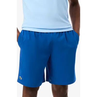 Lacoste Tech Shorts In Blue