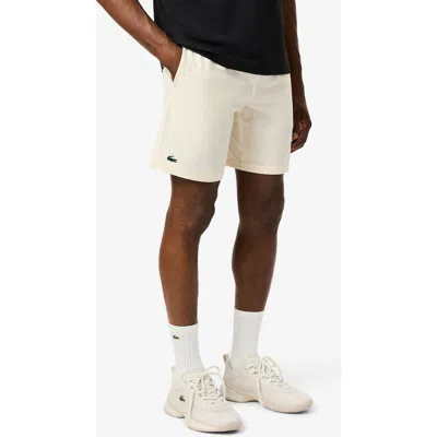 Lacoste Tech Shorts In Neutral