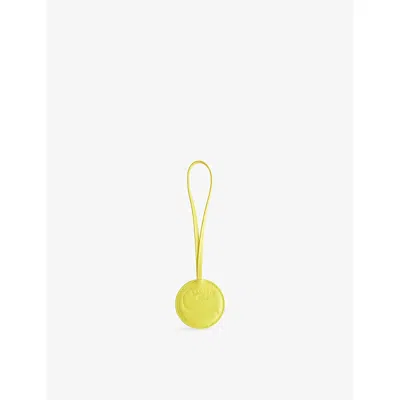 Lacoste Womens Multi Tennis Ball Faux-leather Mirror Charm In Gold