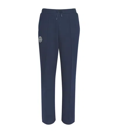 Lacoste Tennis Heritage Sweatpants In Blue