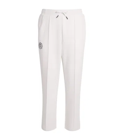 Lacoste Tennis Performance Sweatpants In White