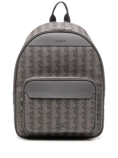 Lacoste The Blend Backpack In Grey