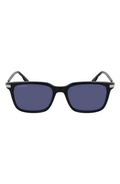 Lacoste The Line 53mm Square Sunglasses In Black