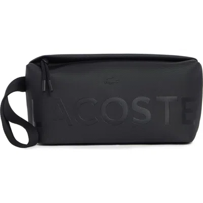 Lacoste Toiletry Kit In Black