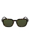 Lacoste Tortoiseshell Square-frame Sunglasses In Neutral