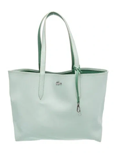Pre-owned Lacoste Tote In Blue