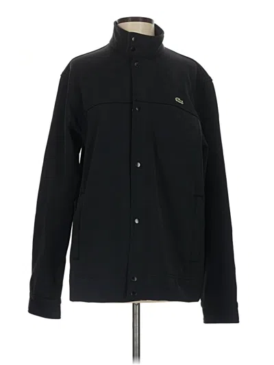 Pre-owned Lacoste Track Jacket In Black