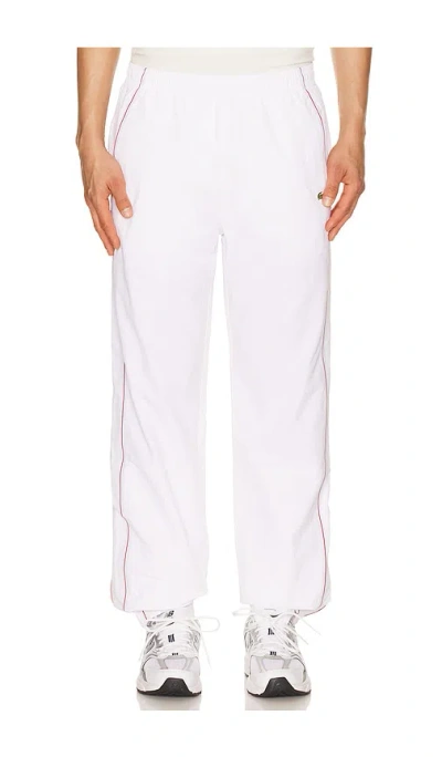 Lacoste Track Pants In White