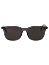 Lacoste Transparent Grey Acetate Sunglasses In Brown