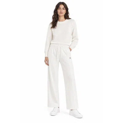 Lacoste Trousers In White