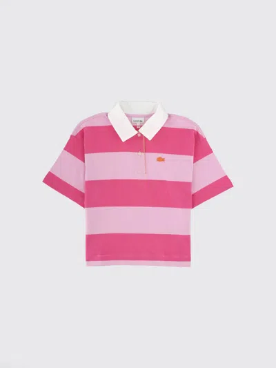 Lacoste T-shirt Kids Color Pink