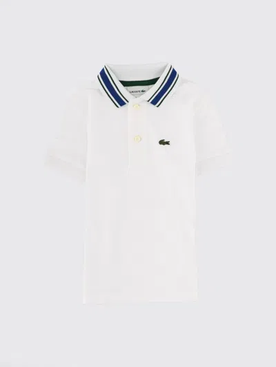 Lacoste T-shirt Kids Color White