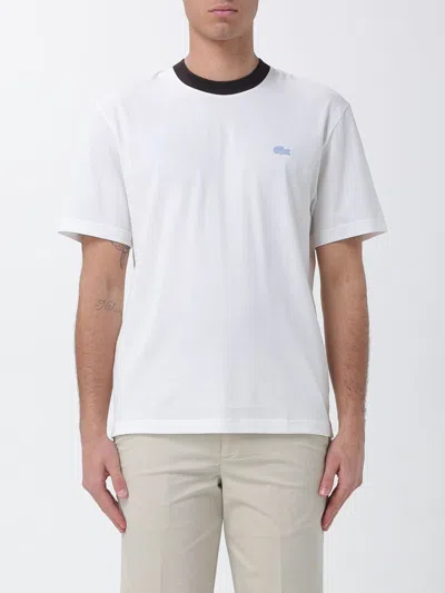 Lacoste T-shirt Men  In White