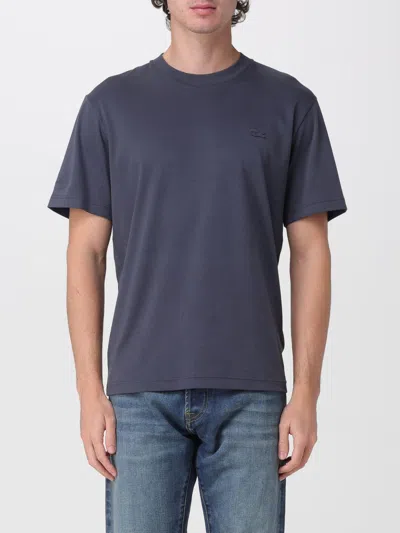 Lacoste T-shirt Men In Blue