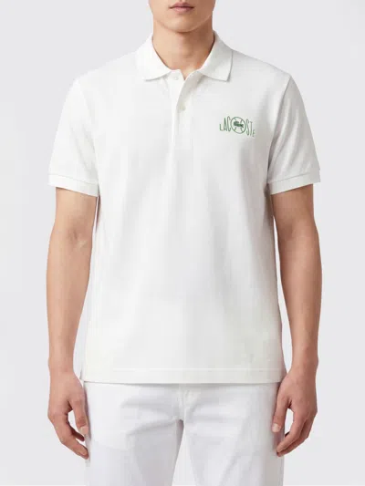 Lacoste T-shirt Men In White