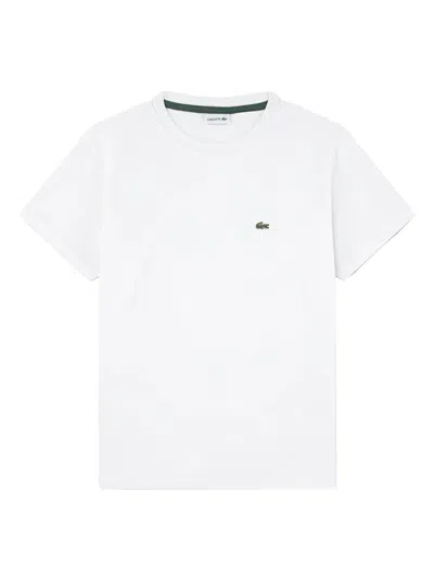 Lacoste T-shirt With Logo In White