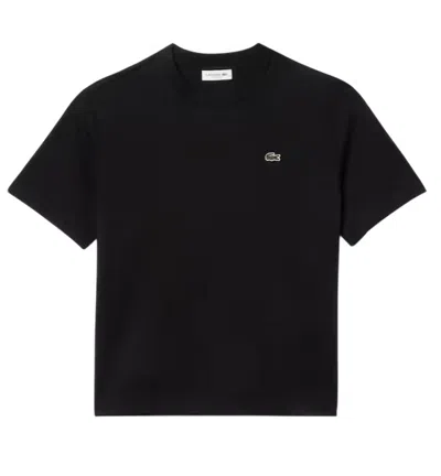 Lacoste T-shirts And Polos Black In Nero Scuri