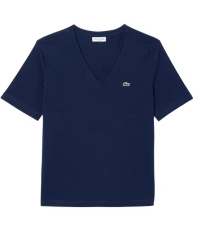 Lacoste T-shirts And Polos Blu In Blue