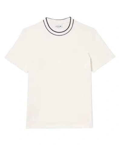 Lacoste T-shirts And Polos White In Multi