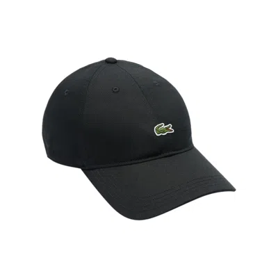 Pre-owned Lacoste Twill Cap 'black' | Men's Size Onesize
