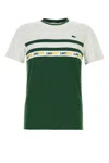 Lacoste Two-tone Polyester T-shirt