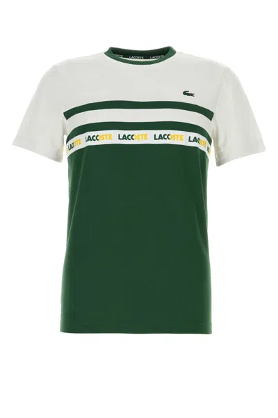 Lacoste Two-tone Polyester T-shirt