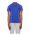 Lacoste Blue Polyester T-shirt In Blue