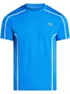 Lacoste Blue Polyester T-shirt In Blue