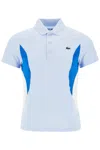Lacoste Tennis X Novak Djokovic Ultra-dry Polo - Xxl - 7 In Phoenix Blue (light Blue)