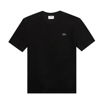 Pre-owned Lacoste Ultra Dry Sport T-shirt 'black' | Men's Size 4