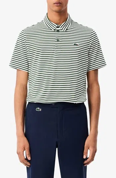 Lacoste Ultradry Stripe Performance Golf Polo