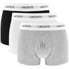 LACOSTE LACOSTE UNDERWEAR 3 PACK BOXER TRUNKS