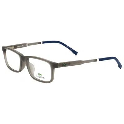 Lacoste Unisex 49mm Matte Grey Opticals In Multi
