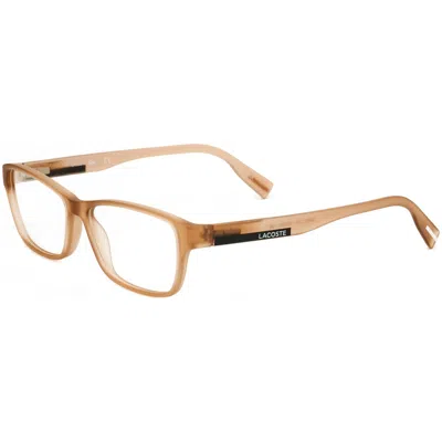 Lacoste Unisex 50 Mm Eyeglasses In Brown