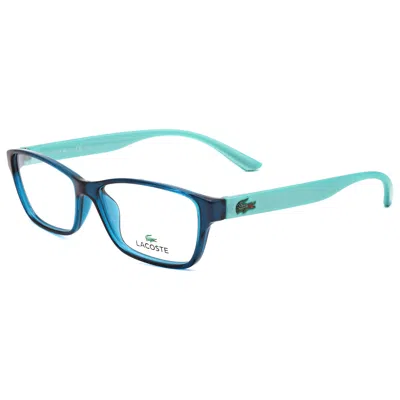 Lacoste Unisex 51 Mm Eyeglasses In Purple