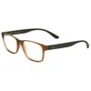 Lacoste Unisex 51mm Brown Matte Opticals In Brown