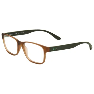 Lacoste Unisex 51mm Brown Matte Opticals
