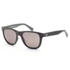 Lacoste Unisex 54mm Black Sunglasses In Multi