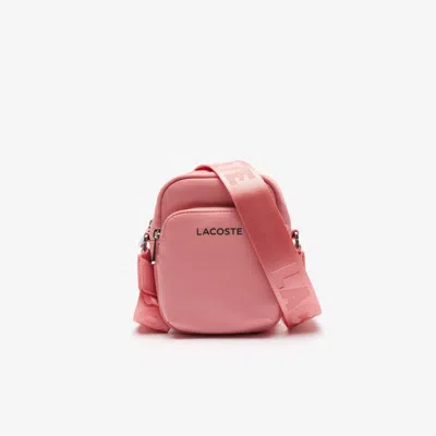 Lacoste Unisex Active Nylon Satchel - One Size In Pink