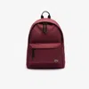 Lacoste Unisex Computer Compartment Backpack - One Size In Red