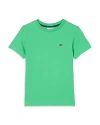 Lacoste Unisex Cotton Logo Tee - Little Kid, Big Kid In Green