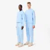 Lacoste Unisex Cotton Sweatpants In Blue