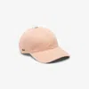 Lacoste Unisex Cotton Twill Cap - One Size In Beige