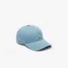 Lacoste Unisex Cotton Twill Cap - One Size In Blue