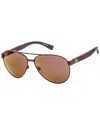 Lacoste Unisex L185s 60mm Sunglasses In Brown